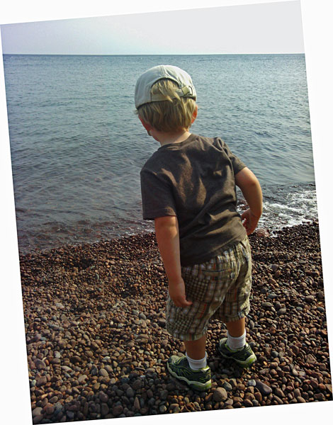 throwing rocks at hunters point